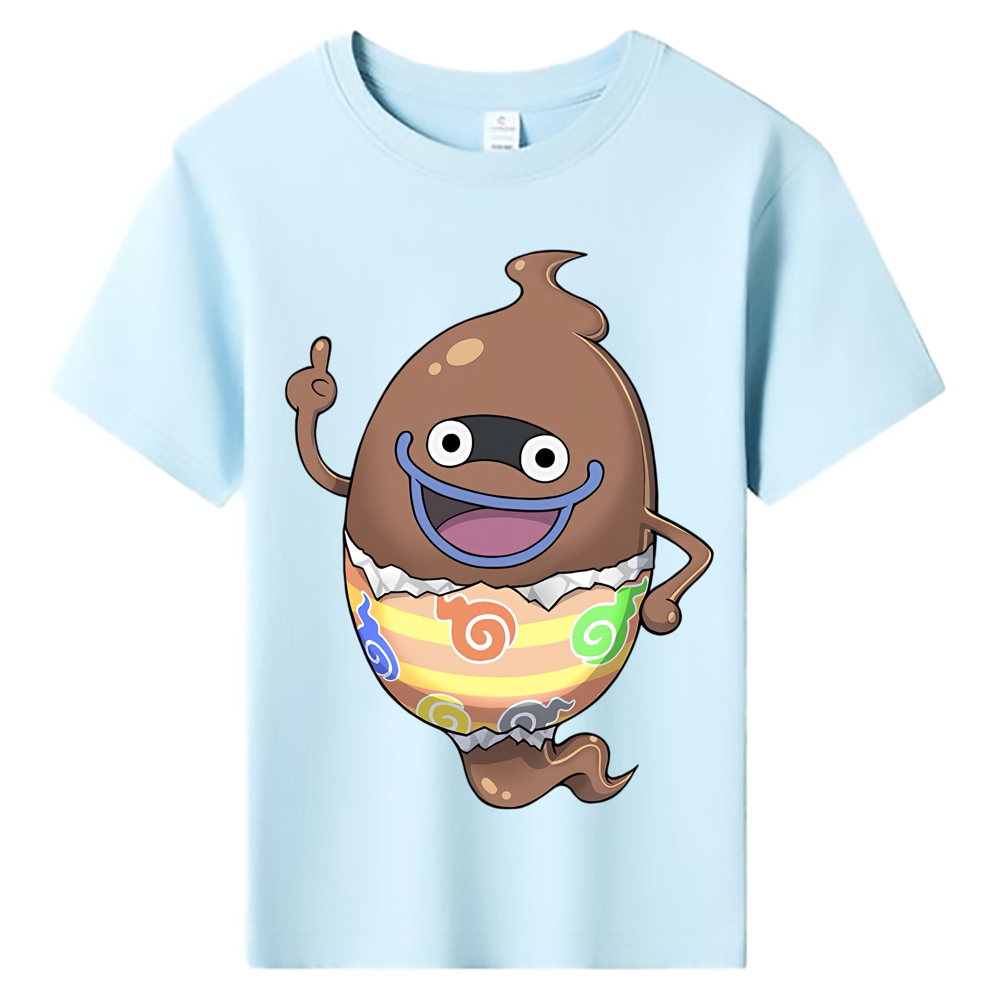 （画像用） 妖怪ウォッチ Yo-kai Watch 綿100％キッズTシャツ（フロントプリント）